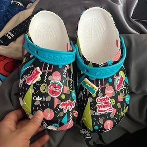 Coca Cola classic crocs